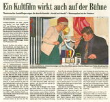 Ein Kultfilm wirkt auch auf der Bühne