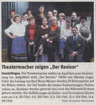Theatermacher zeigen „Der Revisor“