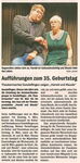 Aufführungen zum 35. Geburtstag