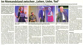 Im Niemandsland zwischen „Leben, Liebe, Tod“