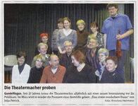 Die Theatermacher proben