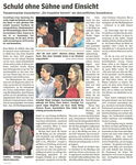 Schuld ohne Sühne und Einsicht