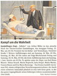 Kampf um die Wahrheit