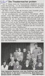 Die Theatermacher proben