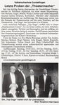 Letzte Proben der Theatermacher