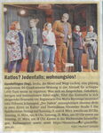 Ratlos? Jedenfalls: wohnungslos!