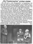 „Die Theatermacher“ proben wieder