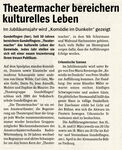 Theatermacher bereichern kulturelles Leben
