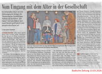 Vom Umgang mit dem Alter in der Gesellschaft