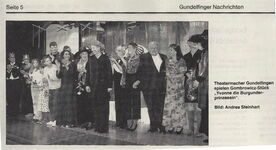Theatermacher spielen „Yvonne, die Burgunderprinzessin“ (1/2)