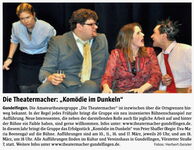 Die Theatermacher: „Komödie im Dunkeln“